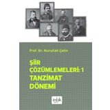 İmbik Yayınları Şiir Çözümlemeleri 1 - Tanzimat Dönemi