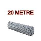İMC GALVANİZ TEL 2.5 mm Kalınlık- 6.5-6.5cm göz aralığı (150cmX20 mt) Galvanizli tel örgülü bahçe çevirme çiti teli