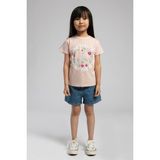 Imelda Kız Çocuk T-Shirt Pudra - 8
