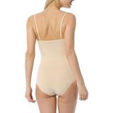İmer 9251 Bayan İnce Askılı Çıtçıtlı Body - Vişne