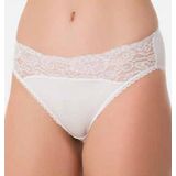 Imer Bayan Dantelli Modal Slip Bikini Külot 4266