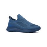 İmershoes Allyup Günlük Unisex Sneaker Slip-On Nefes Alabilen Hafif Yürüyüş Bağcıksız Esnek Spor Ayakkabı 041F - İndigo