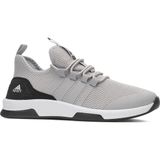 İmershoes Günlük Kadın - Erkek Sneaker Nefes Alabilen Triko Bağcıklı Hafif Yürüyüş Esnek Spor Ayakkabı 249 053 - Buz - Siyah