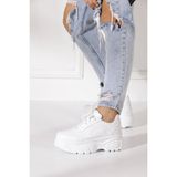 İmershoes Günlük Kadın Spor Ayakkabı Yüksek Taban 6 cm Sneaker Siyah - Beyaz - Bej - Rugan - Süet 001