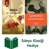 İmes Eğitim Yayınları 9. Sınıf Kimya - Çek Kopar Fasikülleri 4 Etap + Geometri + Dünya Klasiği Hediye - Hayır