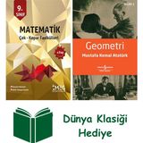 İmes Eğitim Yayınları 9. Sınıf Matematik Çek - Kopar Fasikülleri 4 Etap + Geometri + Dünya Klasiği Hediye - Hayır