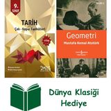 İmes Eğitim Yayınları 9. Sınıf Tarih Çek-Kopar Fasikülleri - 4. Etap + Geometri + Dünya Klasiği Hediye - Hayır