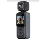İmex Duocam 4K Aksiyon Kamerası Eş Zamanlı Çift Kamera