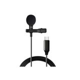 İMEXTECH BİLİŞİM BURADA ZR404 JH042C Kablolu Type-C Mikrofon, Siyah BBZR404