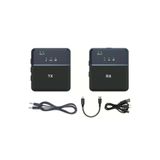 İMEXTECH BİLİŞİM BURADA ZR558 SX9 RX TX Lightning Type-C Aux Mikrofon Dönüştürücü, Siyah BBZR558