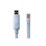 İMEXTECH BİLİŞİM BURADA ZR857 RS232 USB to RJ45 FTDI Dönüştürücü, 1,8 M, Beyaz BBZR857