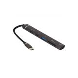 İMEXTECH BİLİŞİM BURADA ZR888 5 İn 1 H02 Type-C Hub, USB-C Çoklayıcı, SD Kart Okuyucu, Siyah BBZR888