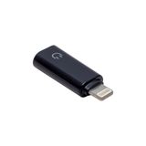 İMEXTECH KY-198 Lightning ile Uyumlu AUX 3.5mm Dönüştürücü Adaptör, Siyah BBPMKY198