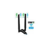 İMEXTECH PIX-LINK AX1800 Çift Anten USB Wireless WiFi Adaptör, 1200 Mbps, 2.4G ve 5G Dual Band BBPIXAX1800