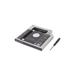İMEXTECH PL-8889 9.5mm Notebook SSD Harddisk Kutusu, Siyah BBPL8889