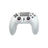 İMEXTECH PS4/Pro/Slim/PC Uyumlu Kablosuz Oyun Kumandası, Çift Titreşimli, 6 Eksenli Jiro Sensör, Touchpad, Beyaz BB4012BWHITE
