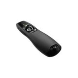 İMEXTECH R400 2.4GHz USB Kablosuz Lazer Pointer PowerPoint Uzaktan Kumanda, Siyah