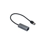 İMEXTECH USB Ethernet Metal Gigabit Dönüştürücü, Gri