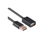 İMEXTECH USB Uzatma Kablosu, 50 cm, Siyah BBZR77