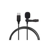 İMEXTECH Zr830 Gl-121 Type-C Kablolu Mikrofon, Siyah BBZR830