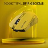 IMG-328MX Oyuncu Mouse | 7d Programlanabilir Tuş, Rgb Led, 7200 Dpı, Kablosuz Kablolu, Type-C Şarj - Çok Renkli