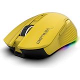 IMG-328MX Oyuncu Mouse | 7d Programlanabilir Tuş, Rgb Led, 7200 Dpı, Kablosuz Kablolu, Type-C Şarjlı Gaming Mouse - Sarı