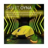 IMG-328MX Oyuncu Mouse | 7d Programlanabilir Tuş, Rgb Led, 7200 Dpı, Kablosuz Kablolu, Type-C Şarjlı - Option-1 - 0-Bordo