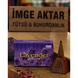 İmge Aktar Darshan İncense Lavanta Konik Tütsü 10 Adet