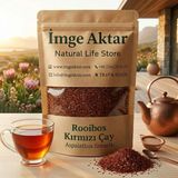 İmge Aktar Rooibos Çayı (Kırmızı Çay) - Kafeinsiz & Doğal Güney Afrika Çayı 100g