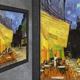 İmgeci Van Gogh Teras Kafede Tablo