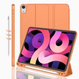 iMieet iPad Air 11 İnç Kılıf 2024 (6. Nesil), iPad Air 5. Nesil Kılıf 2022/4. Nesil Kılıf 2020 10,9 İnç Kalem Tutuculu, Üç Katlı Stand Akıllı Kılıf (Turuncu)