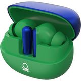 İmiki Imiki T14 Benetton Edition Bluetooth Kulaklık Yeşil Mavi, Kristal Ses Kalitesi, Uzun Pil Ömrü, Prati
