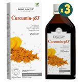 İmmu-nat Curcumin P53 Zerdeçal Ekstraktı 3x250 ml Şurup
