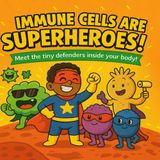 IMMUNE CELLS ARE SUPERHEROES!: Meet the tiny defenders inside your body!
