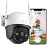 Imou Cruiser SE+ 2K kamera, ev için dış mekan güvenlik kamerası, ev için WiFi CCTV, 360° kapsama alanlı gözetleme, insan/hareket algılama, akıllı gece görüşü, IP66, iki yönlü konuşma, Alexa