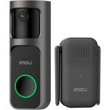 Imou Doorbell 2s Kit DB-2SP-3T0W / DS2S 3 Mp Dahili Kameralı Ir Kapı Zili - Siyah