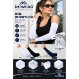 İmpavido 4 lü set kolluk uv korumalı 4 mevsim çok amaçlı çalışırken , evde , sporda pratik kullanışlı likralı pamuk kol bandı