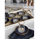Imperial Çay Seti 6 Kişilik 12 Parça - 1 Adet - 100 ml