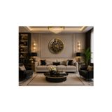 İmperial Gold 70 x 70 cm Çarklı Duvar Saati