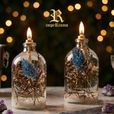 Imperiums Dekoratif Kandil Mum 100 ml Beyaz 2'li Set - 2 Adet