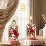 Imperiums Dekoratif Kandil Mum 100 ml Pembe 2'li Set - 2 Adet