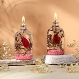 Imperiums Dekoratif Kandil Mum 100 Ml Pembe