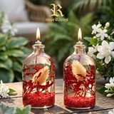 impeRiums Imperiums Dekoratif Kandil Mum 100 Ml Kırmızı 2'li Set