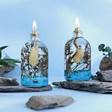 impeRiums Imperiums Dekoratif Kandil Mum 100 Ml Mavi 2'li Set
