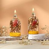 impeRiums Imperiums Dekoratif Kandil Mum 100 Ml Sarı 2'li Set
