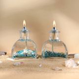 impeRiums Ocean Blue Dekoratif Kandil Mum 2'li Set