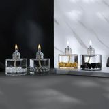 İmperiums Pearl Cylinder Dekoratif Kandil Mum 4'lü Set