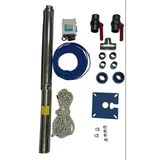 Impo Sk 404/10 1Hp Krom Başlıklı 20 Mt Yassı Kablolu Ve Panolu 40 Mt Halatlı Çift Vanalı Akıtma Başlıklı Monofaze Takım Dalgıç Pompa