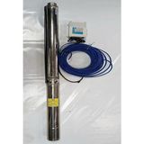 Impo Sk 406/13 Technoplast Başlıklı Derin Kuyu 2 Hp Monofaze Motorlu 45 Mt Kablolu Panolu Dalgıç Pompa
