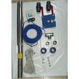 Impo Sk 415/08 3HP Krom Başlıklı 25 MT Yassı Kablolu ve Panolu 50 mt Halatlı Monofaze Takım Dalgıç Pompa